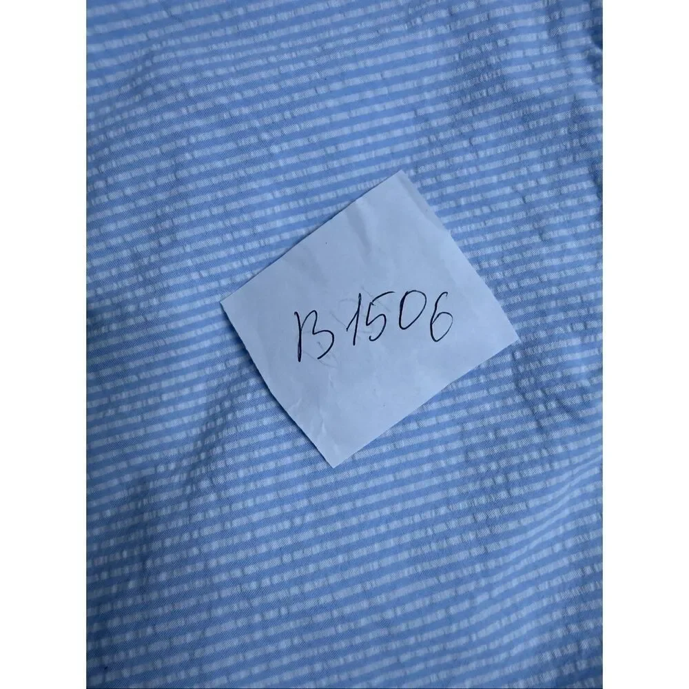 Gymboree Girls Seersucker Shorts Size 10 Blue White Stripe Cotton Summer Preppy
